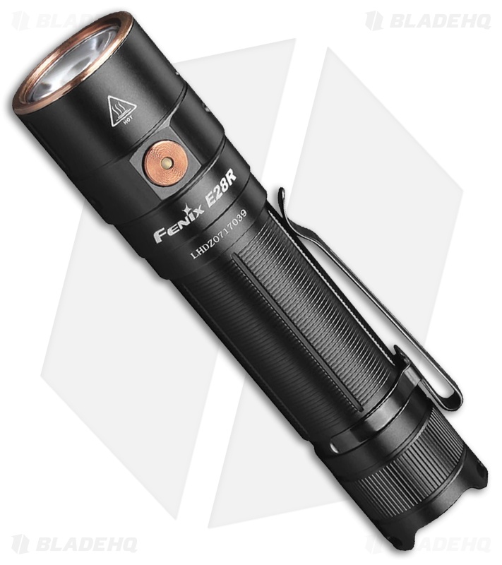 Fenix E28R Black Rechargeable Flashlight (1700 Lumens)