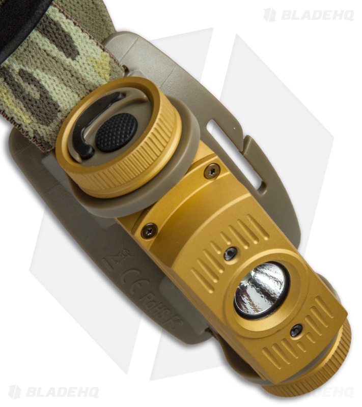FENIX HL60R Rechargeable Headlamp Tan Flashlight Cree XM-L2 T6