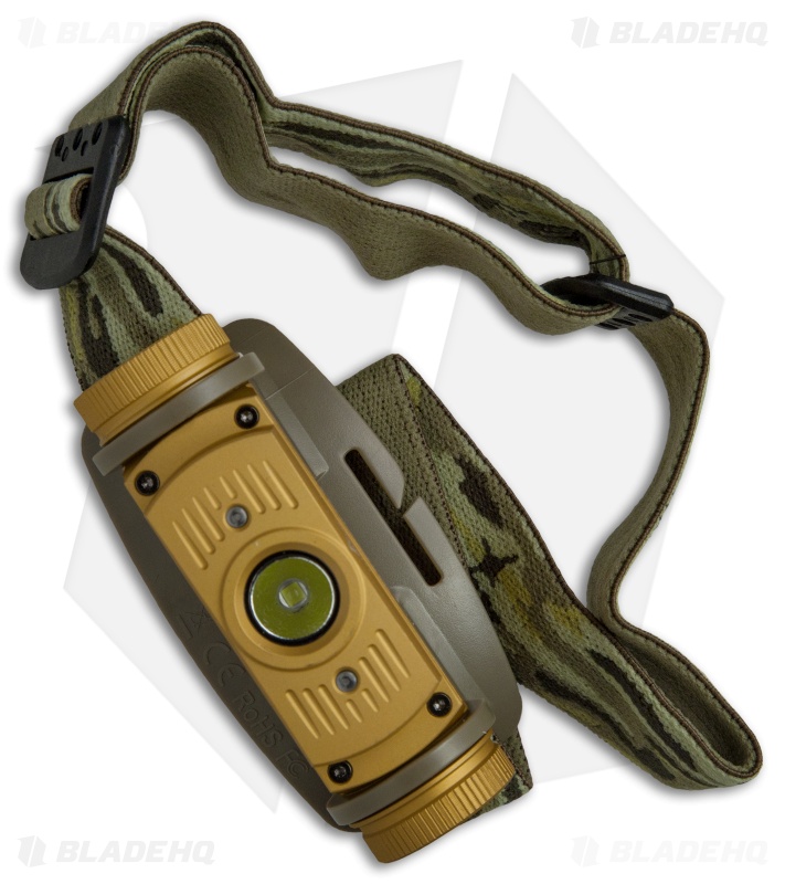 FENIX HL60R Rechargeable Headlamp Tan Flashlight Cree XM-L2 T6