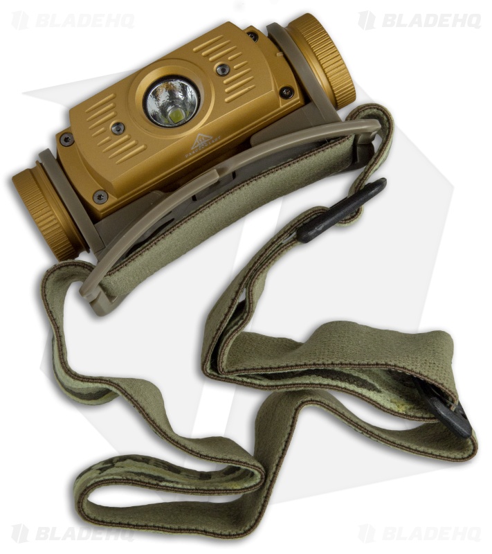 FENIX HL60R Rechargeable Headlamp Tan Flashlight Cree XM-L2 T6