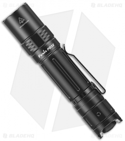 Fenix PD32 V2.0 LED Flashlight 4 Modes Black Aluminum (1200 Lumens)