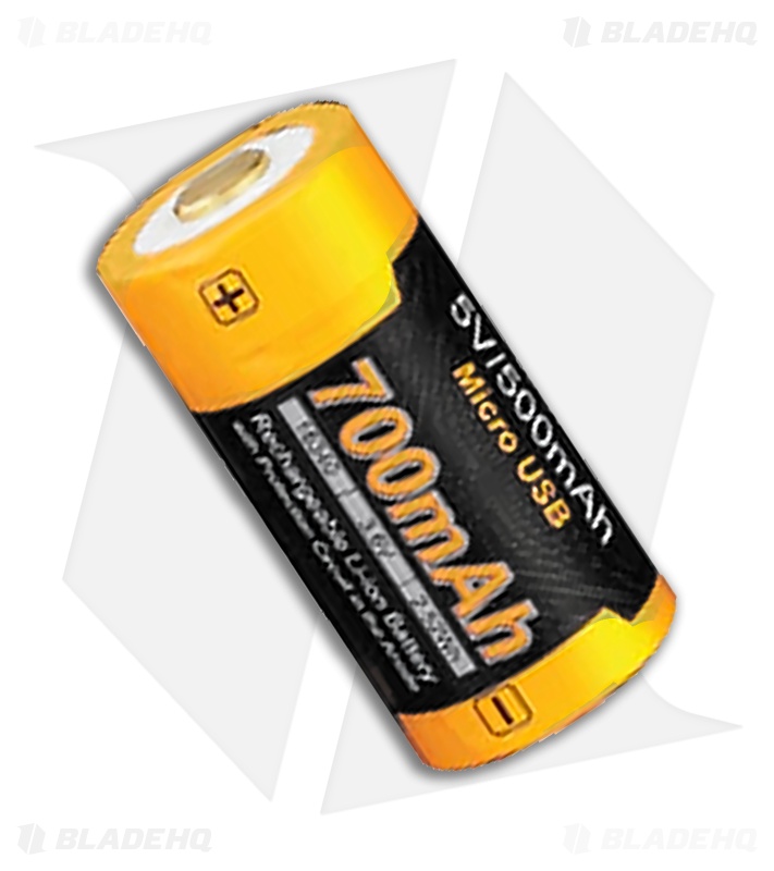 Fenix Rechargeable 16340 Li-ion Battery 3.6V - 700mAh ARB-L16-700U