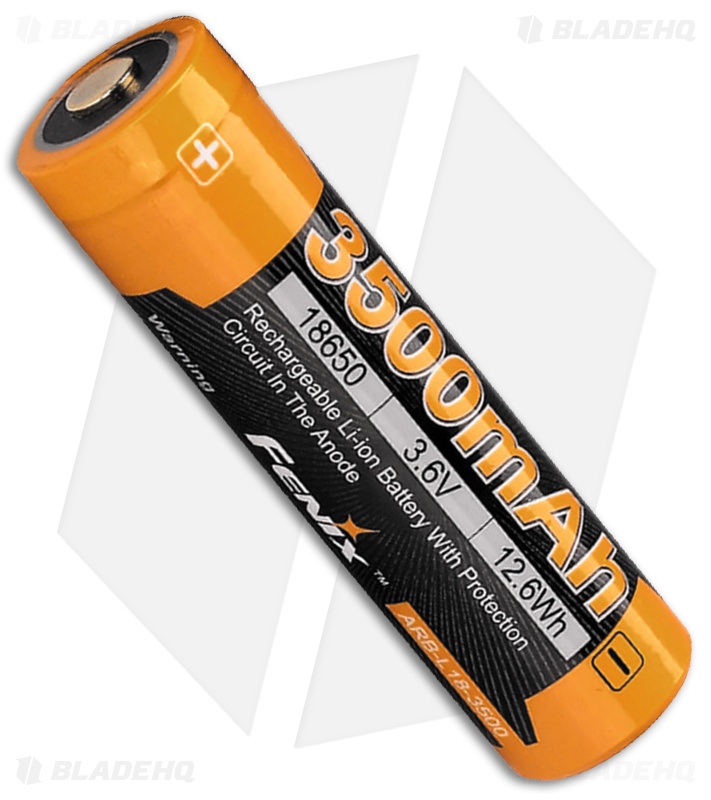 Fenix Rechargeable 18650 Li-Ion Battery 3.6V 3500mAh ARB-L18-3500