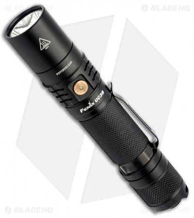 fenix 1000 uc35 lumen flashlight V2.0 Rechargeable the UC35 V2.0 flashlight is IP68 rated Fenix PD35 V2.0 & Fenix