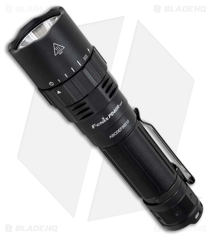Fenix PD40R V3.0 Black Al | 3000 Lumens | Blade HQ Fenix PD40R V3.0 Black Al | 3000 Lumens | Blade HQ