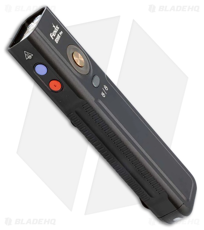 Fenix E06R Pro Flat Flashlight Black Al (1600 Lumens)
