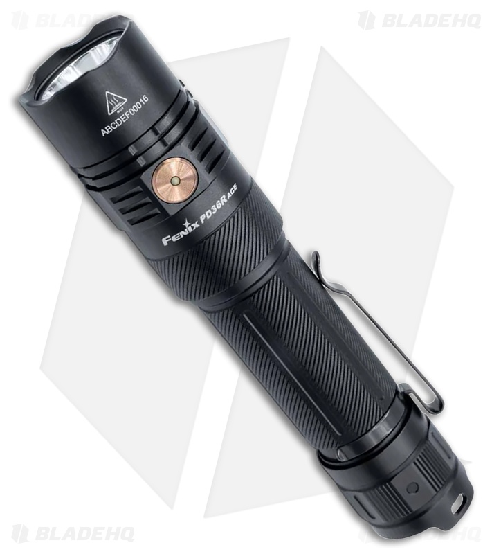 Fenix PD36R Ace Flashlight Black Al | 3000 Lumens | Blade HQ