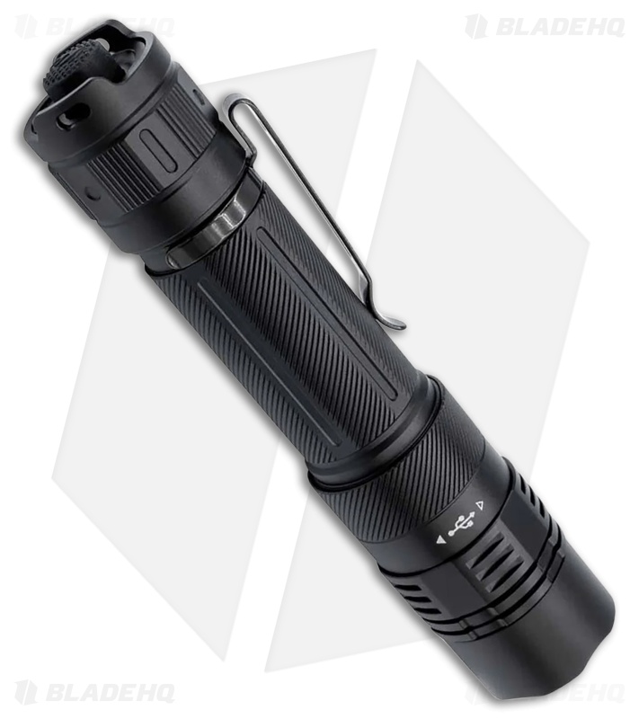 Fenix PD36R Ace Flashlight Black Al | 3000 Lumens | Blade HQ