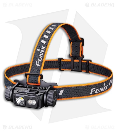 Fenix HM60R Rechargeable Headlamp Black Aluminum (1600 Lumens)