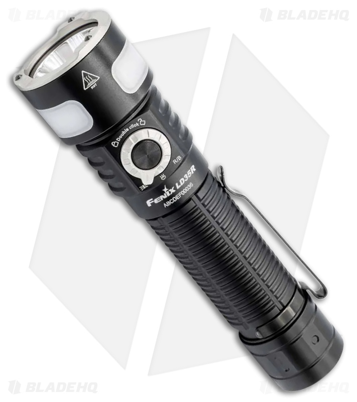 Fenix LD35R Rechargeable Flashlight Black Aluminum - Blade HQ Fenix LD35R Rechargeable Flashlight Black Aluminum - Blade HQ