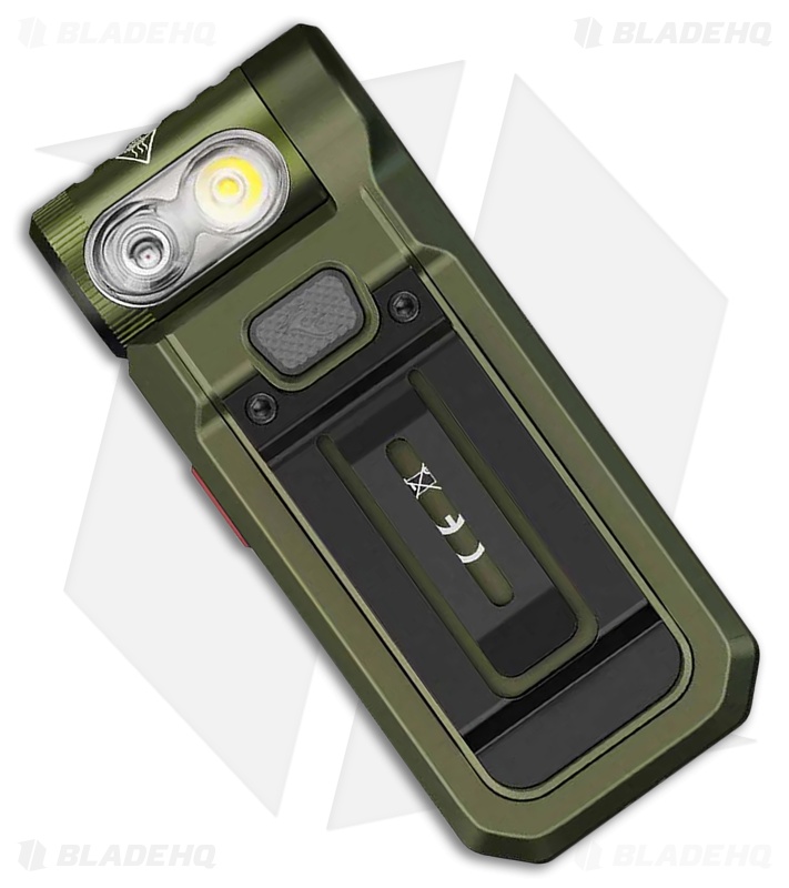 Fenix SW05R-UV Rechargeable Cliplight Green Aluminum (150 Lumens)
