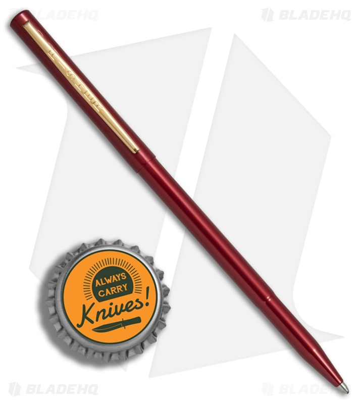 Fisher Stowaway Pen Medium Point w/ Stylus - Red