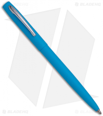 Fisher Space Pen Matte Blue Cap-O-Matic w/ Chrome Clip M4BLCT