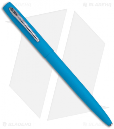 Fisher Space Pen Matte Blue Cap-O-Matic w/ Chrome Clip M4BLCT