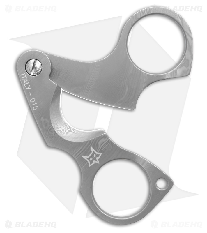 Fox Knives Figaro Cigar Cutter Damascus - Blade HQ