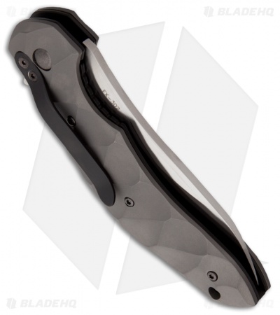 Fox Knives Jens Anso Titanium Flipper Folding Knife (3.54" Satin) FX-302
