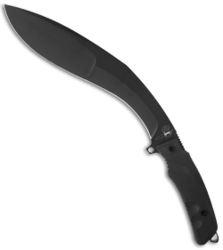 Fox Knives Extreme Tactical Kukri Fixed Blade Knife (9.3" Black) FX-9CM04T