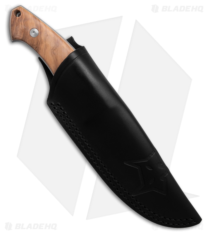 Fox Knives Fenix Fixed Blade Knife Olive Wood Satin