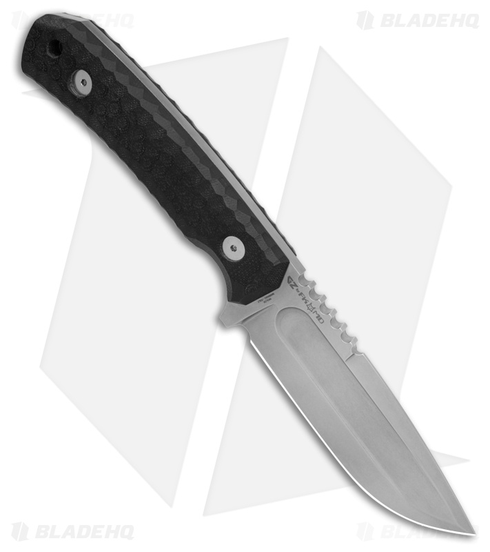 Fox Knives Tactical KS Monteserra Fixed Blade Knife Black G-10 (4.2" SW Niolox)