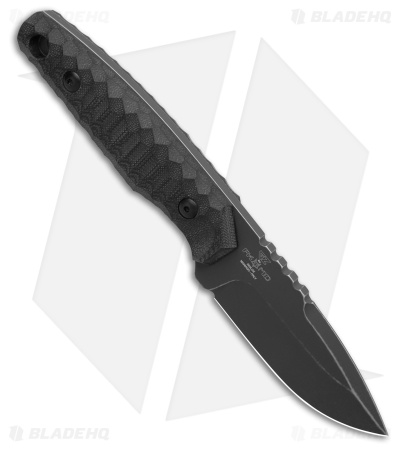 Fox Knives Tactical KS Original Fixed Blade Knife Black G-10 (3.1" Antracite)