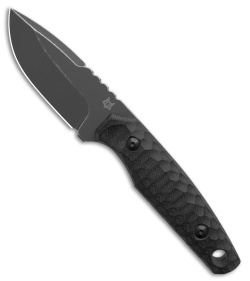 Fox Knives Tactical KS Original Fixed Blade Knife Black G-10 (3.1" Antracite)