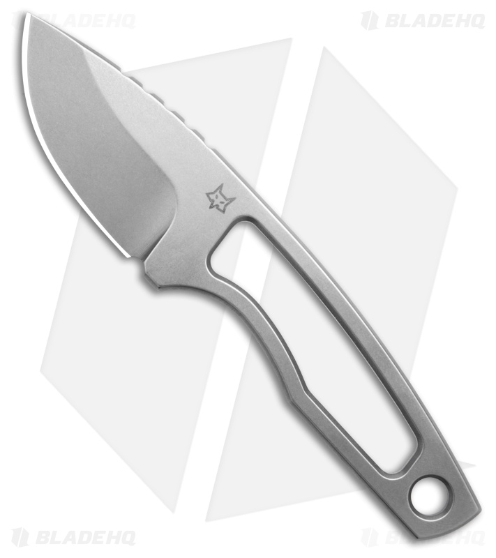 Fox Knives Tactical KS Short Fixed Blade Knife Gray Steel SW