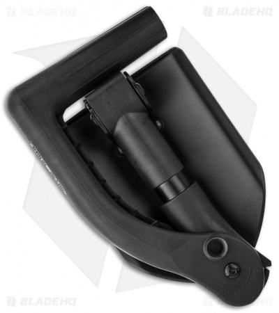 Fox Knives Folding Spade Packable Shovel w/ Nylon Pouch (Black)