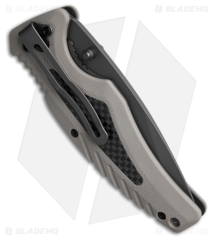 Fox Knives Defcon 5 Bravo Liner Lock Knife Tan GFN/CF