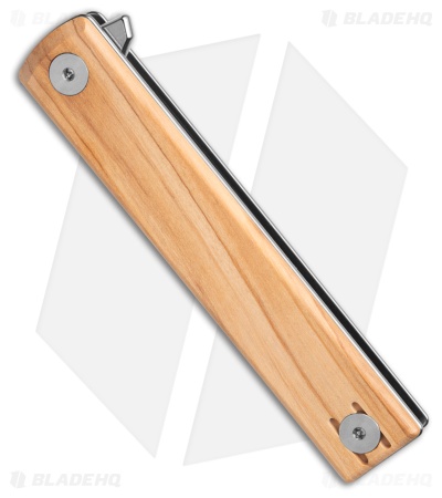 Fox Knives CHNOPS Heritage Liner Lock Knife Olive Wood (3.25" Satin) FX544OL