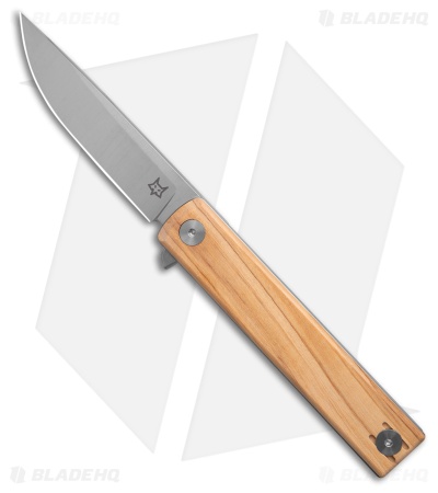 Fox Knives CHNOPS Heritage Liner Lock Knife Olive Wood (3.25" Satin) FX544OL