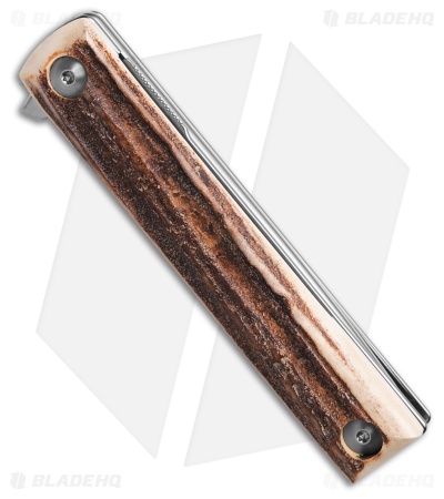 Fox Knives CHNOPS Heritage Liner Lock Knife Stag (3.25" Satin) FX544CE