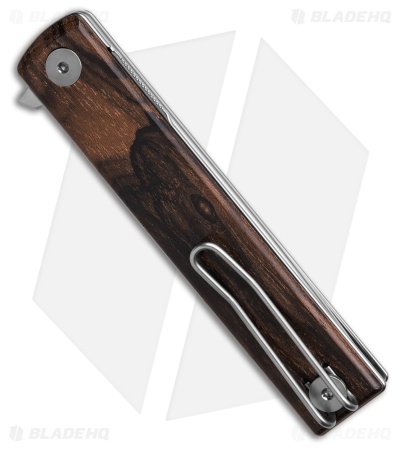 Fox Knives CHNOPS Heritage Liner Lock Knife Zircote Wood (3.25" Satin) FX544ZW