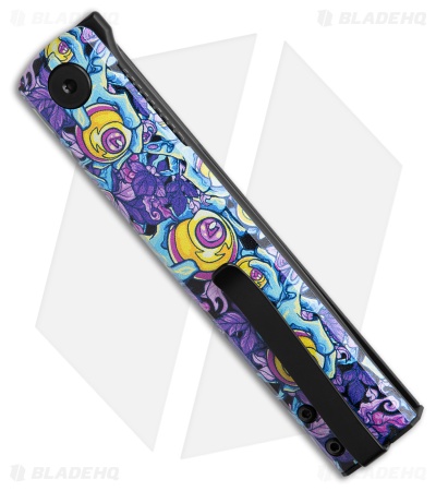 Fox Knives CHNOPS Liner Lock Knife Purple Aluminum (3.25" Black) FX-543 A3