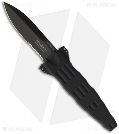 Fox Knives Sami Stinner Dobolock Knife (4.13" Black Serr) FX-301