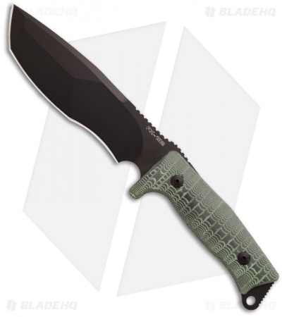 Fox Knives Trapper Fixed Blade Knife (6.7" Black) FX-132 MGT