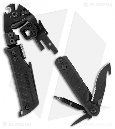 Gerber Cable Dawg Multi-Tool (Black) Brown Sheath 30-000397
