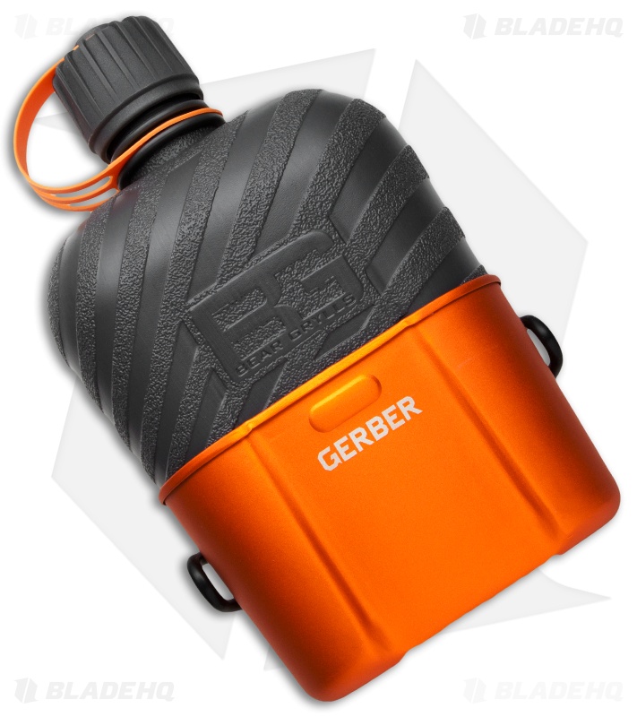 Gerber Bear Grylls Survival Canteen and Cup (1 Liter) 31-001062