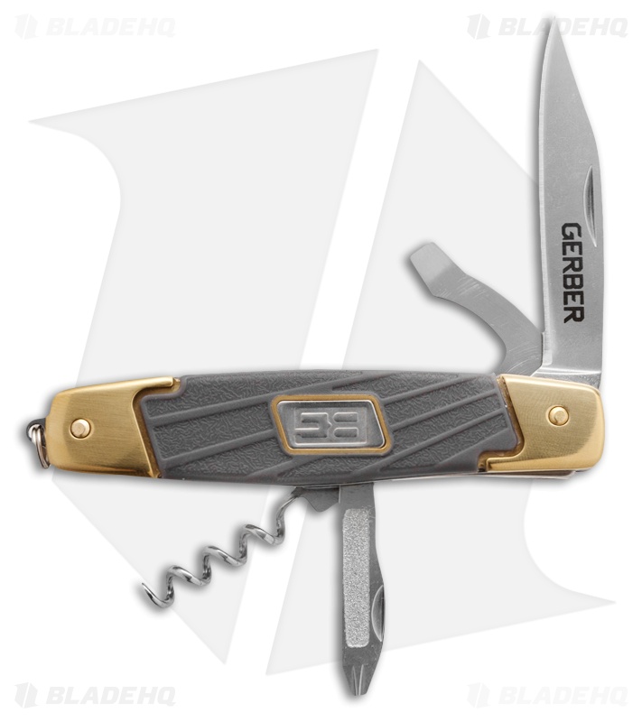 Gerber Bear Grylls Grandfather Knife Multi-Tool (2.7" Satin Plain)