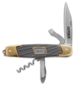 Gerber Bear Grylls Grandfather Knife Multi-Tool (2.7" Satin Plain)