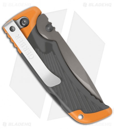 Gerber Bear Grylls Scout Lockback Knife (3.63" Gray Serr) 31-000754