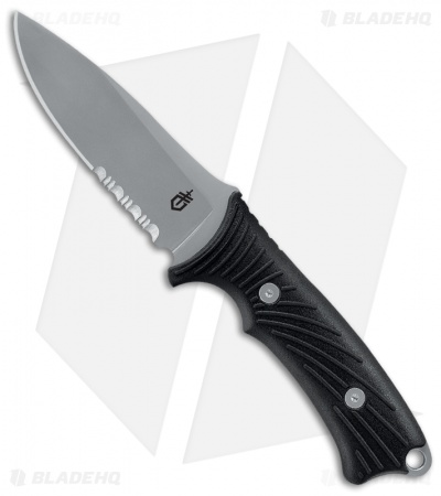 Gerber Big Rock Camp Knife (4.5" Bead Blast Serr) 1588