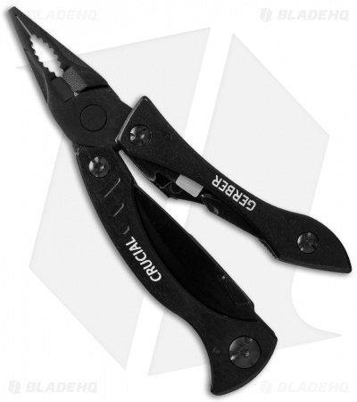 Gerber Crucial Multi-Plier Tool Black + Strap Cutter