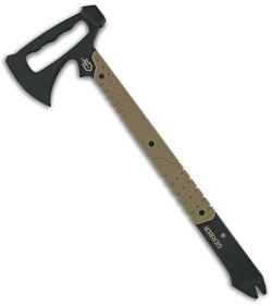 Gerber Tactical Downrange Tomahawk Breaching Axe, Hammer, Pry Bar Tool