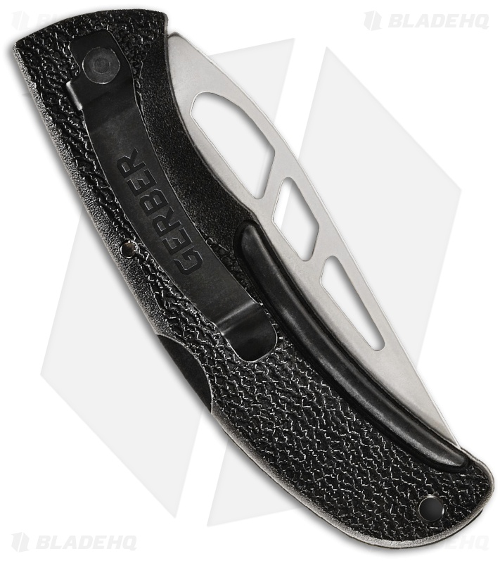 Gerber E-Z Out Skeleton Lockback Knife (3.5" Bead Blast Serr) 06751