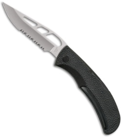 Gerber E-Z Out Skeleton Lockback Knife (3.5" Bead Blast Serr) 06751