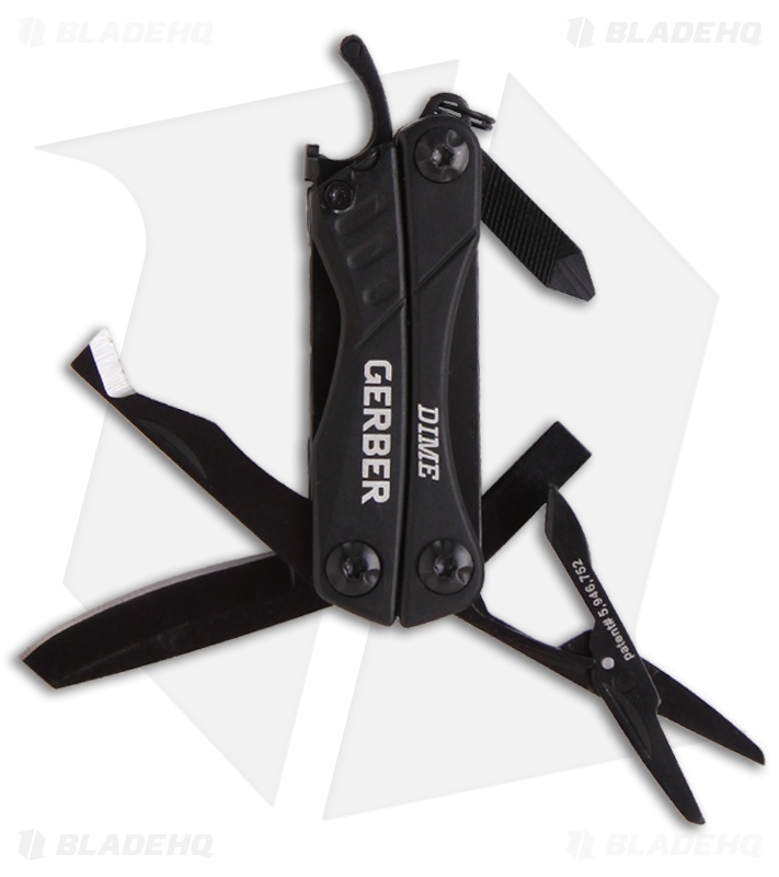 Gerber Pledge Liner Lock Knife Omni Grey + Dime Multi-Tool 1069301