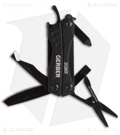 Gerber Dime Multi-Tool Black 30-000469 - Blade HQ