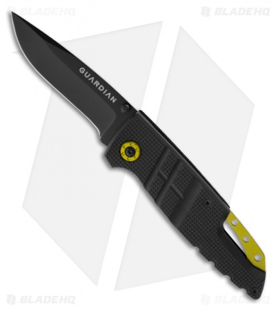 Guardian D2 Liner Lock Knife (2.5" Black)