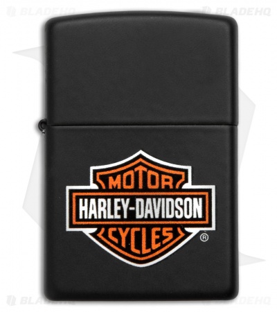 Zippo Lighter Harley Davidson Logo 218HD - Blade HQ