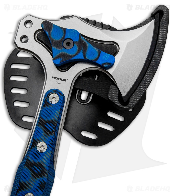 Hogue Knives 14" EX-T01 Tomahawk Axe Blue Lava G-10